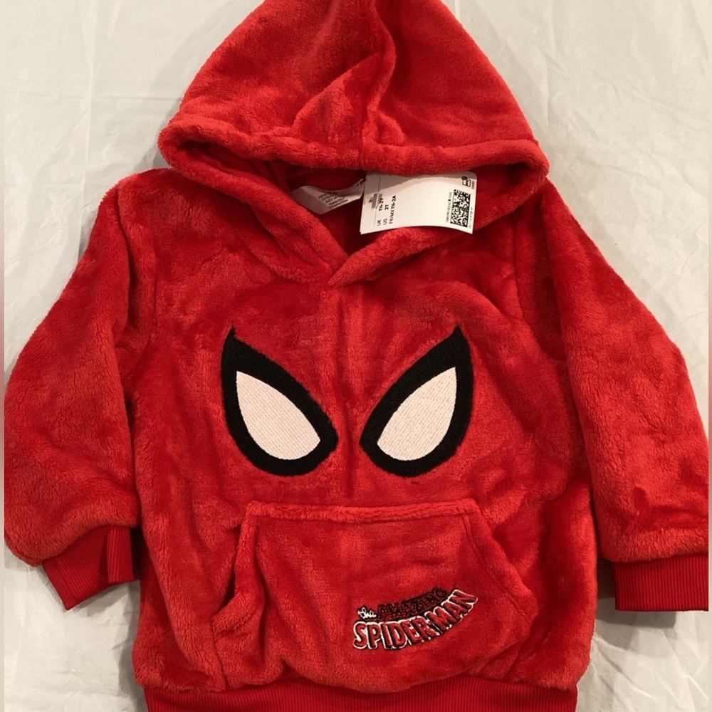 Spider-Man boys hooded sweater size 2t